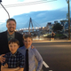 Kris Duggan and his sons, Aidan and Colin.